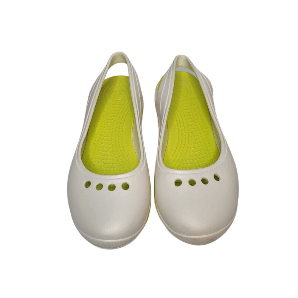Crocs Ballet Flats White Size 7
